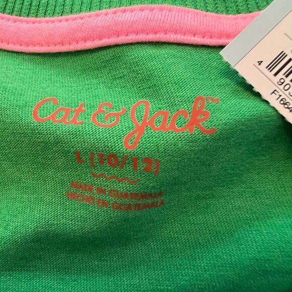 Green and Gray Kids Raglan Shirt - Picture 2 of 3